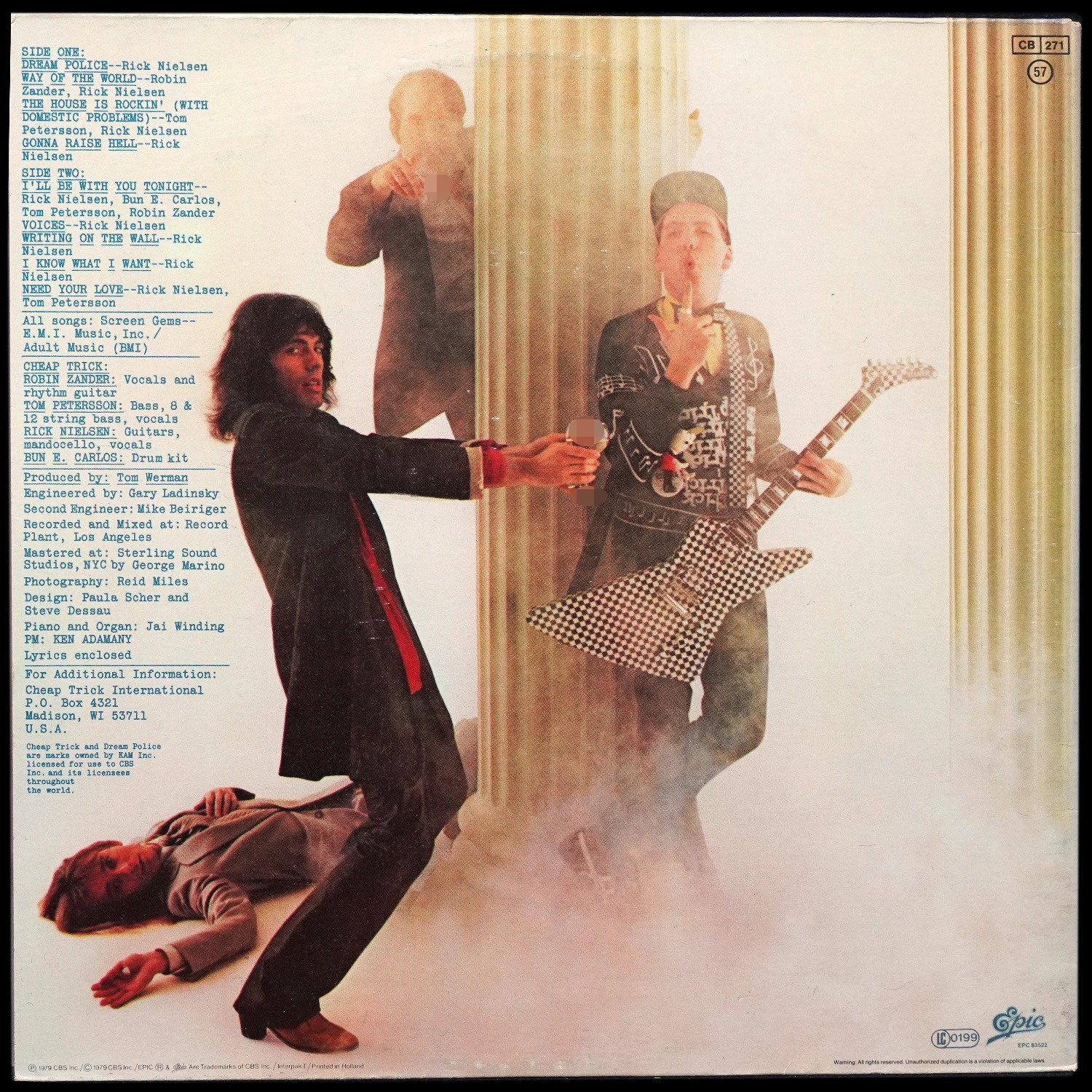 LP Cheap Trick — Dream Police фото 2
