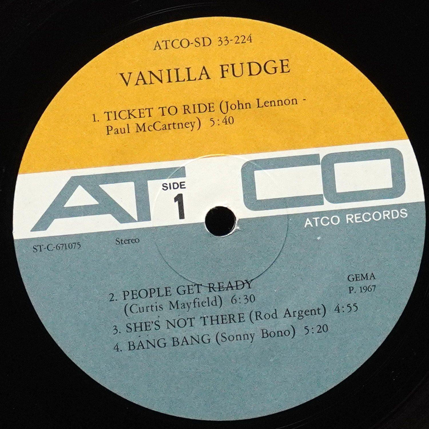 LP Vanilla Fudge — Vanilla Fudge фото 3