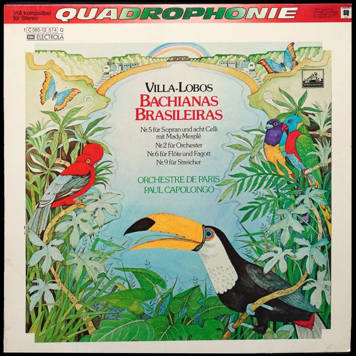 LP Paul Capolongo — Villa-Lobos: Bachianas Brasileiras фото