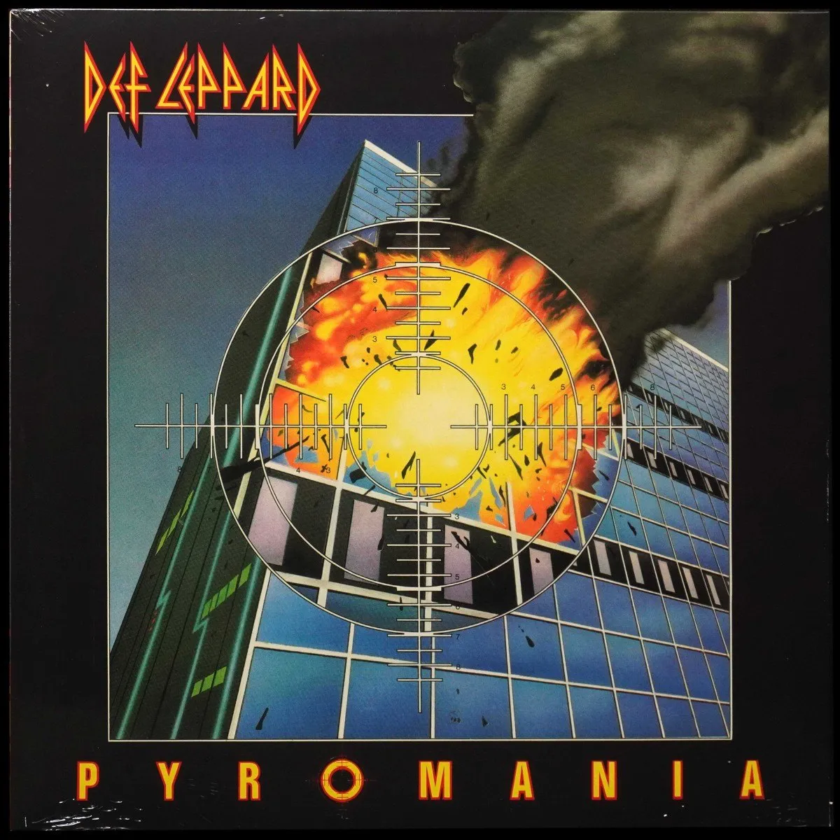 LP Def Leppard — Pyromania фото