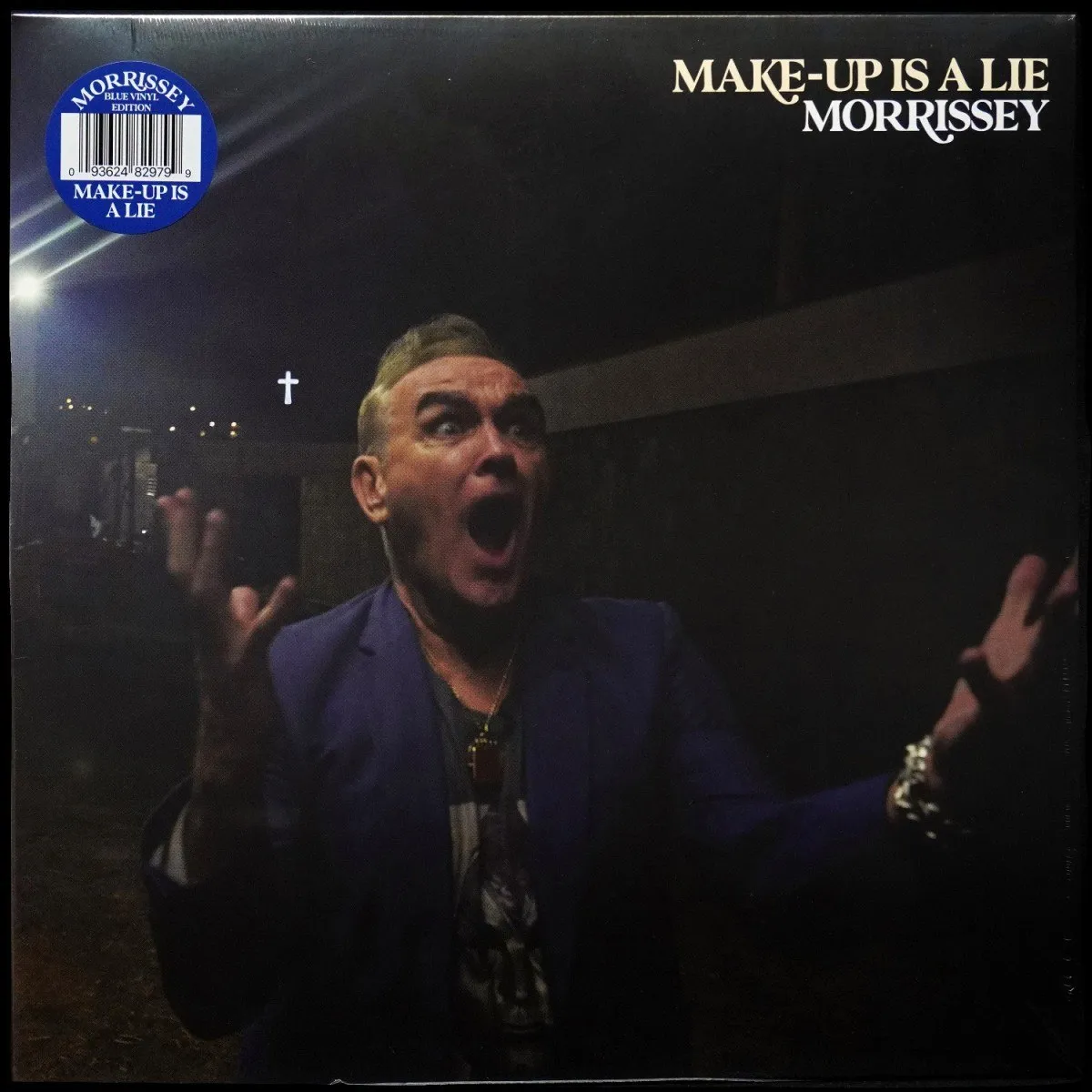 LP Morrissey — Make-Up Is A Lie (синий винил) фото