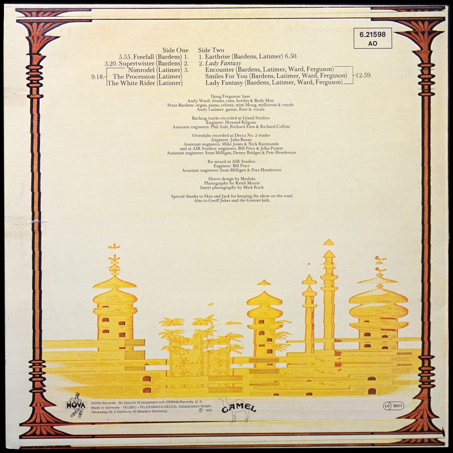 LP Camel — Mirage фото 2