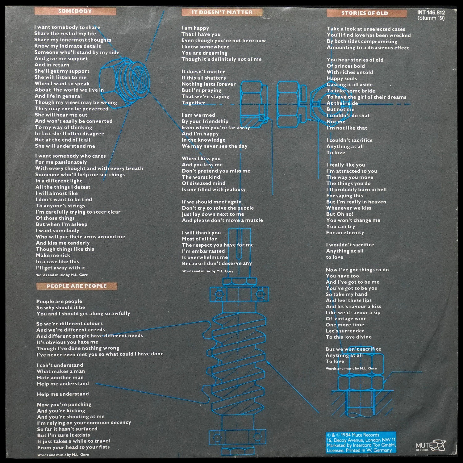 LP Depeche Mode — Some Great Reward (цветной винил) фото 5