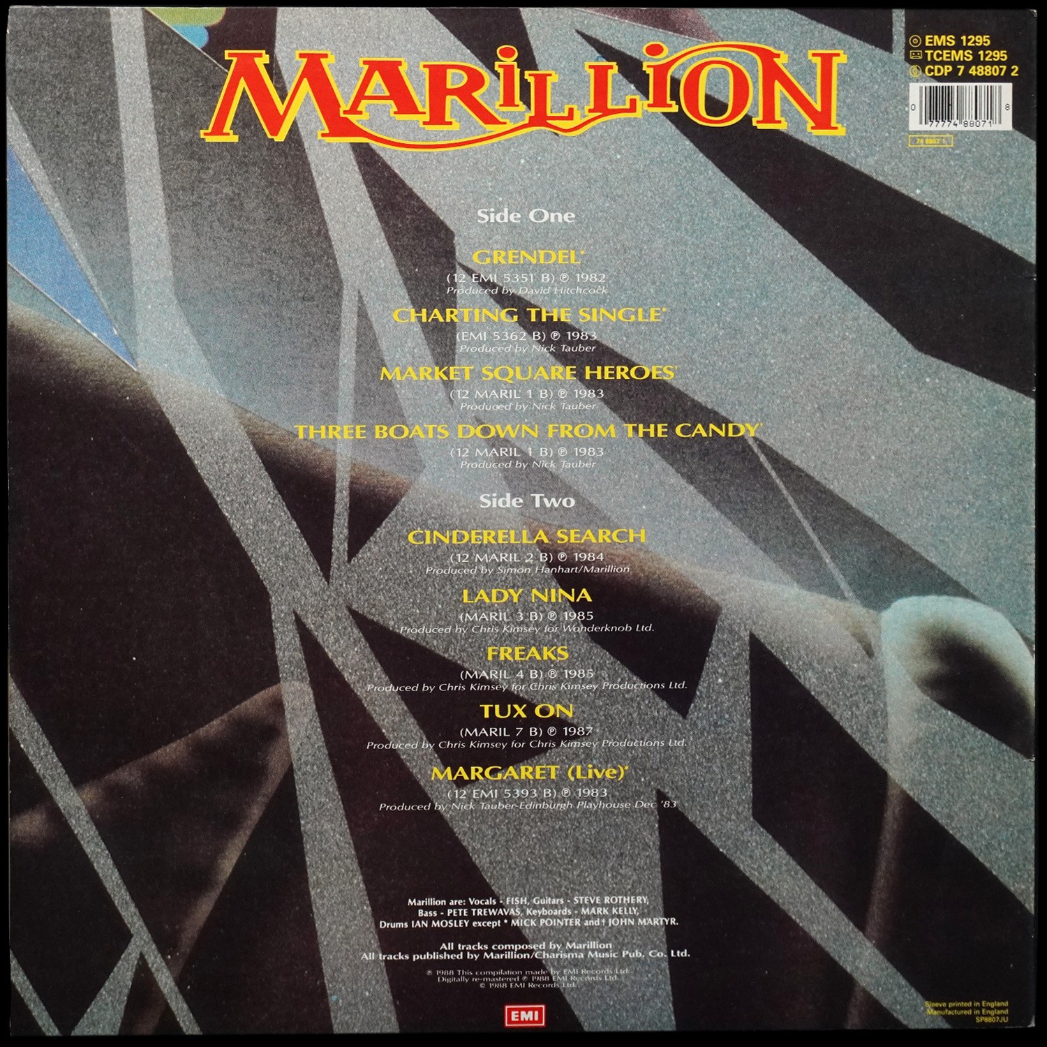 LP Marillion — B'Sides Themselves фото 2