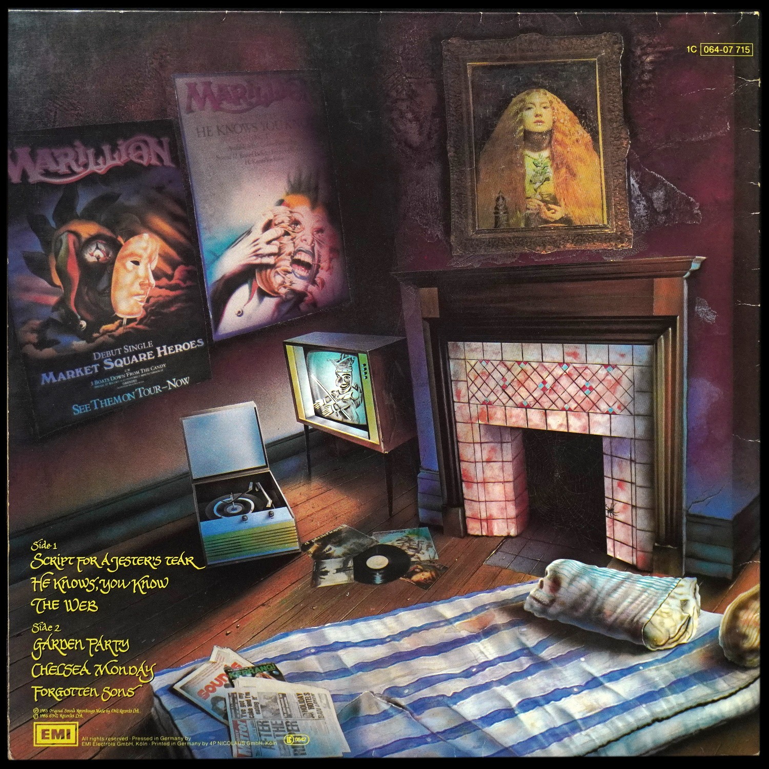 LP Marillion — Script For A Jester's Tear фото 2