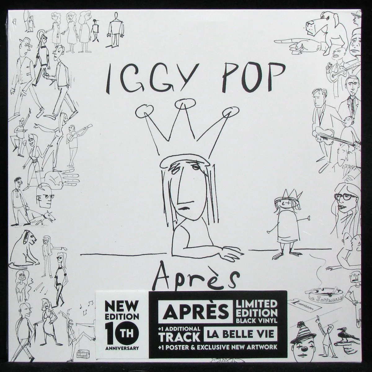 LP Iggy Pop — Apres (+ постер) фото