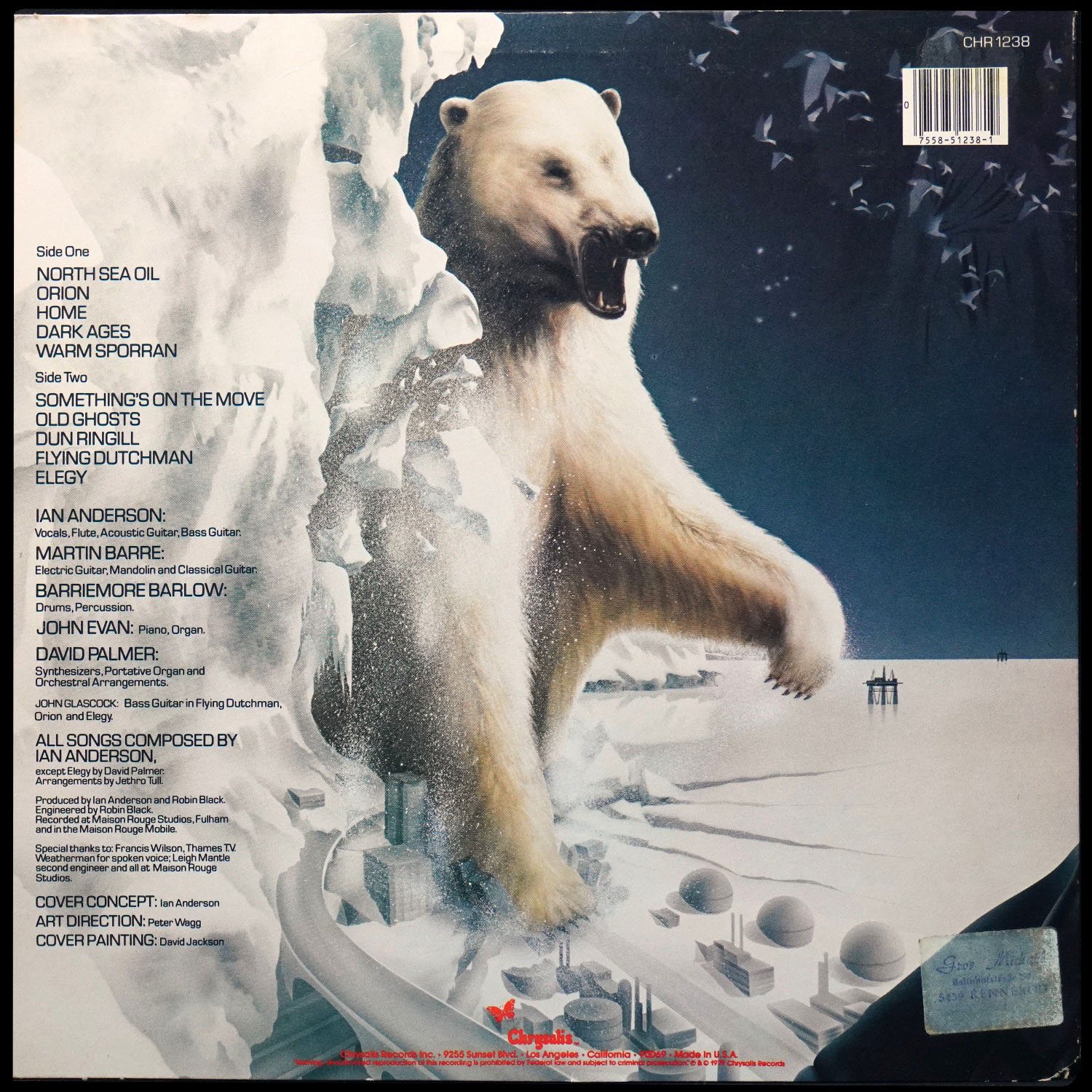 LP Jethro Tull — Stormwatch фото 2