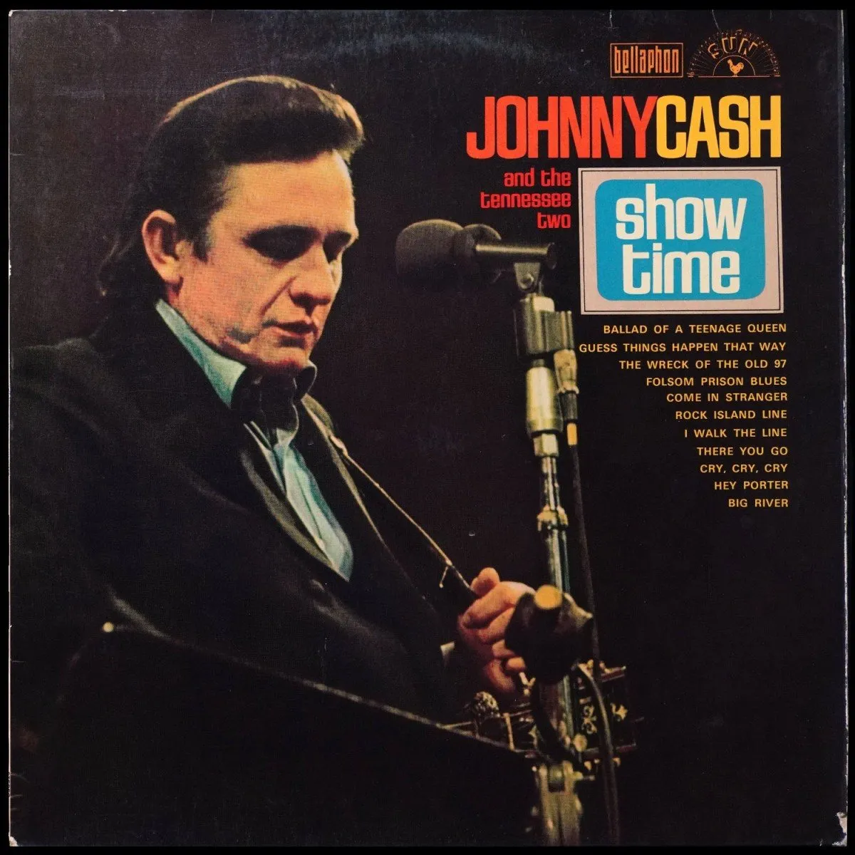 LP Johnny Cash — Show Time фото