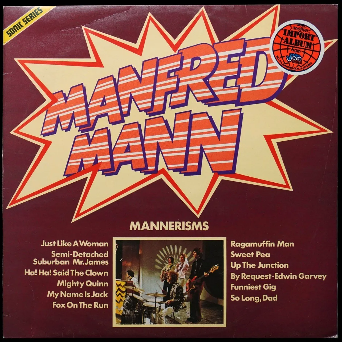 LP Manfred Mann's Earth Band — Mannerisms фото