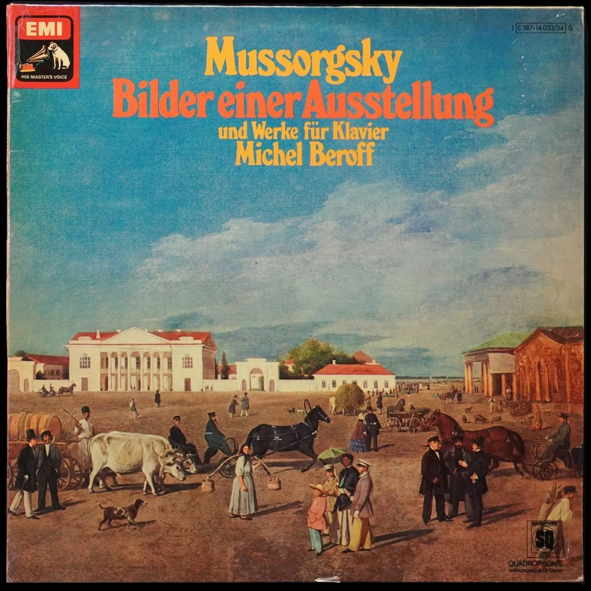 LP Michel Beroff — Mussorgsky: Bilder Einer Ausstellung Und Werke Fur Klavier (2LP) фото