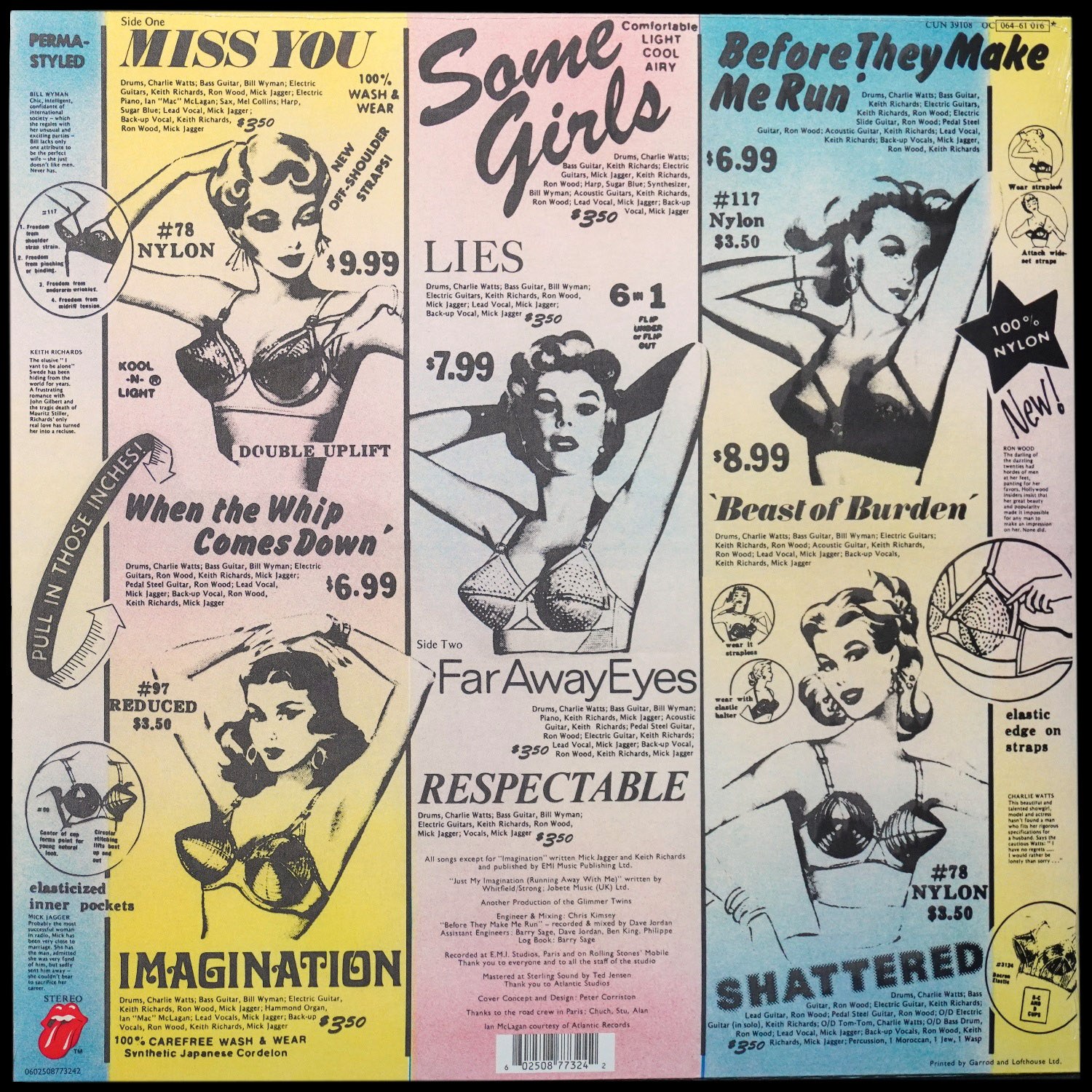 LP Rolling Stones — Some Girls фото 2