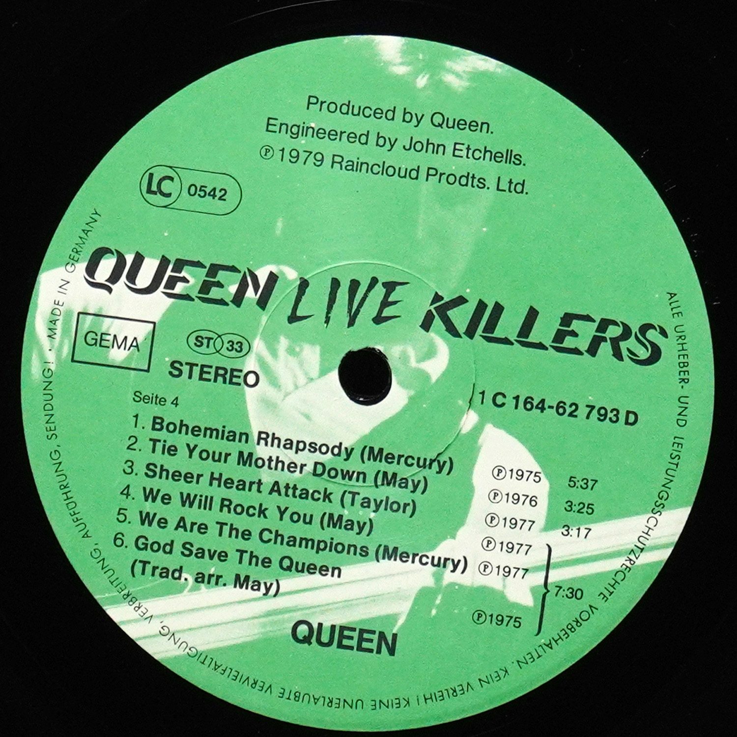 LP Queen — Live Killers (2LP) фото 7