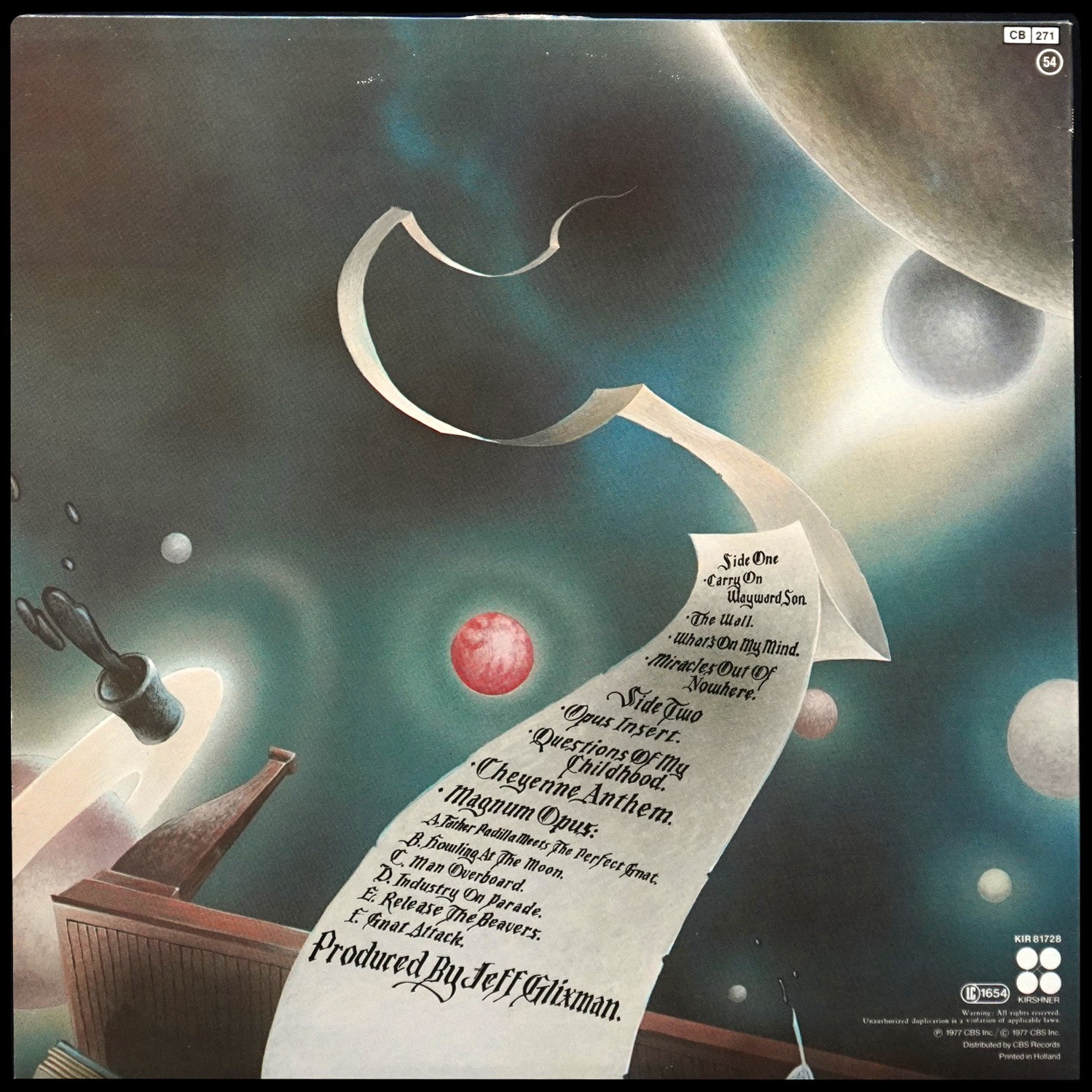 LP Kansas — Leftoverture фото 2