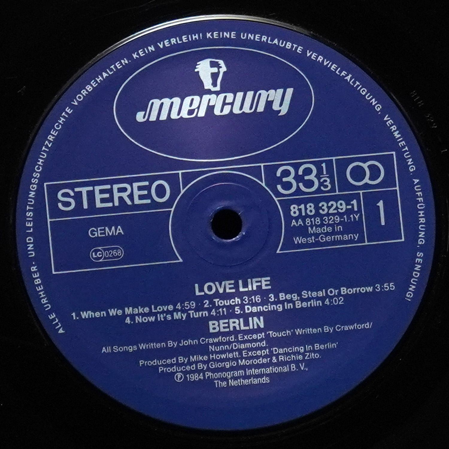 LP Berlin — Love Life фото 2