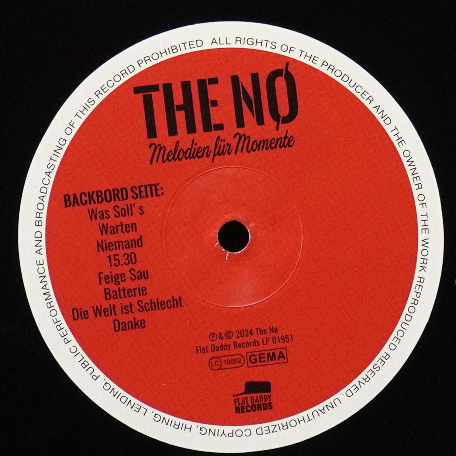 LP No Life Lost — NO! vs. No Life Lost - Melodien Fur Momente фото 3