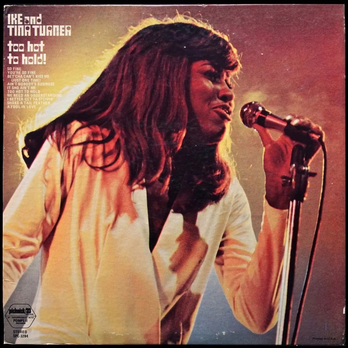 LP Ike & Tina Turner — Too Hot To Hold фото