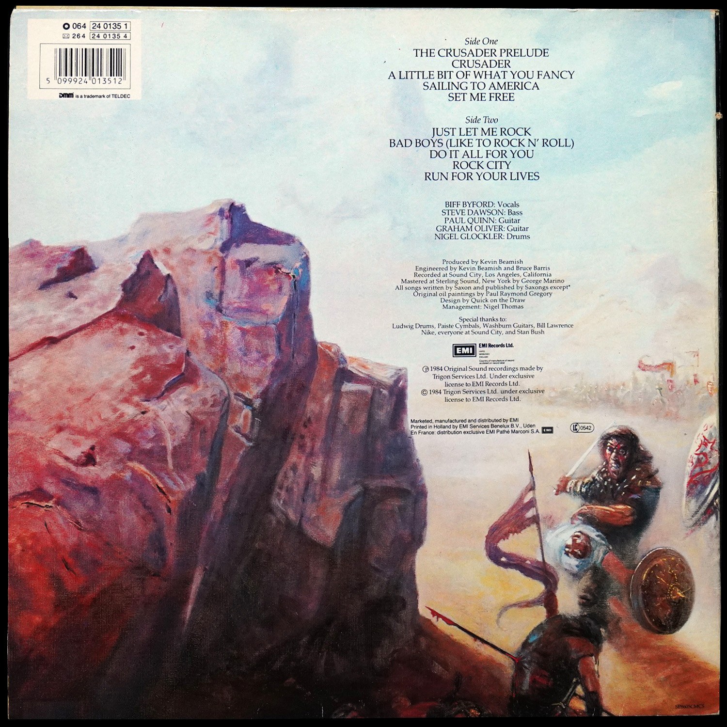 LP Saxon — Crusader фото 2