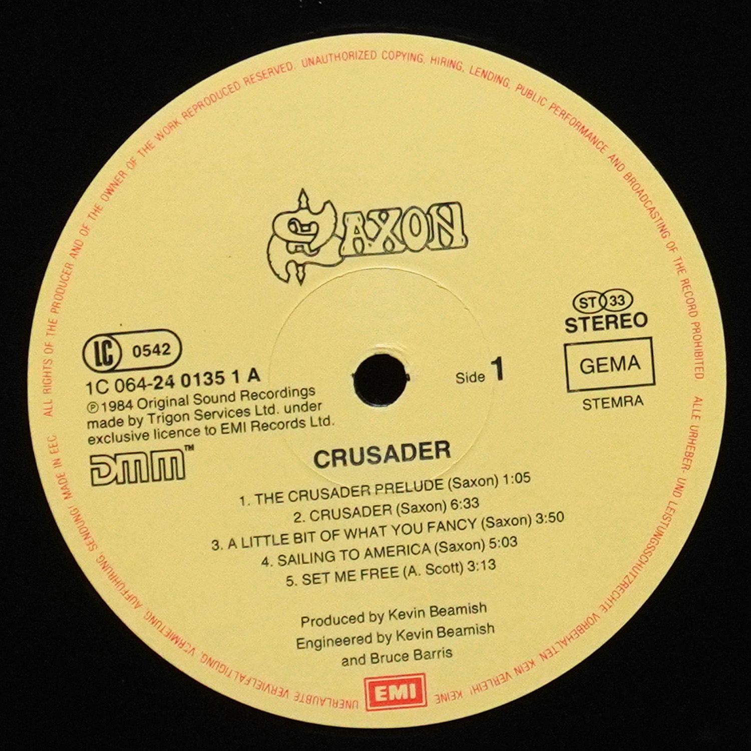 LP Saxon — Crusader фото 3
