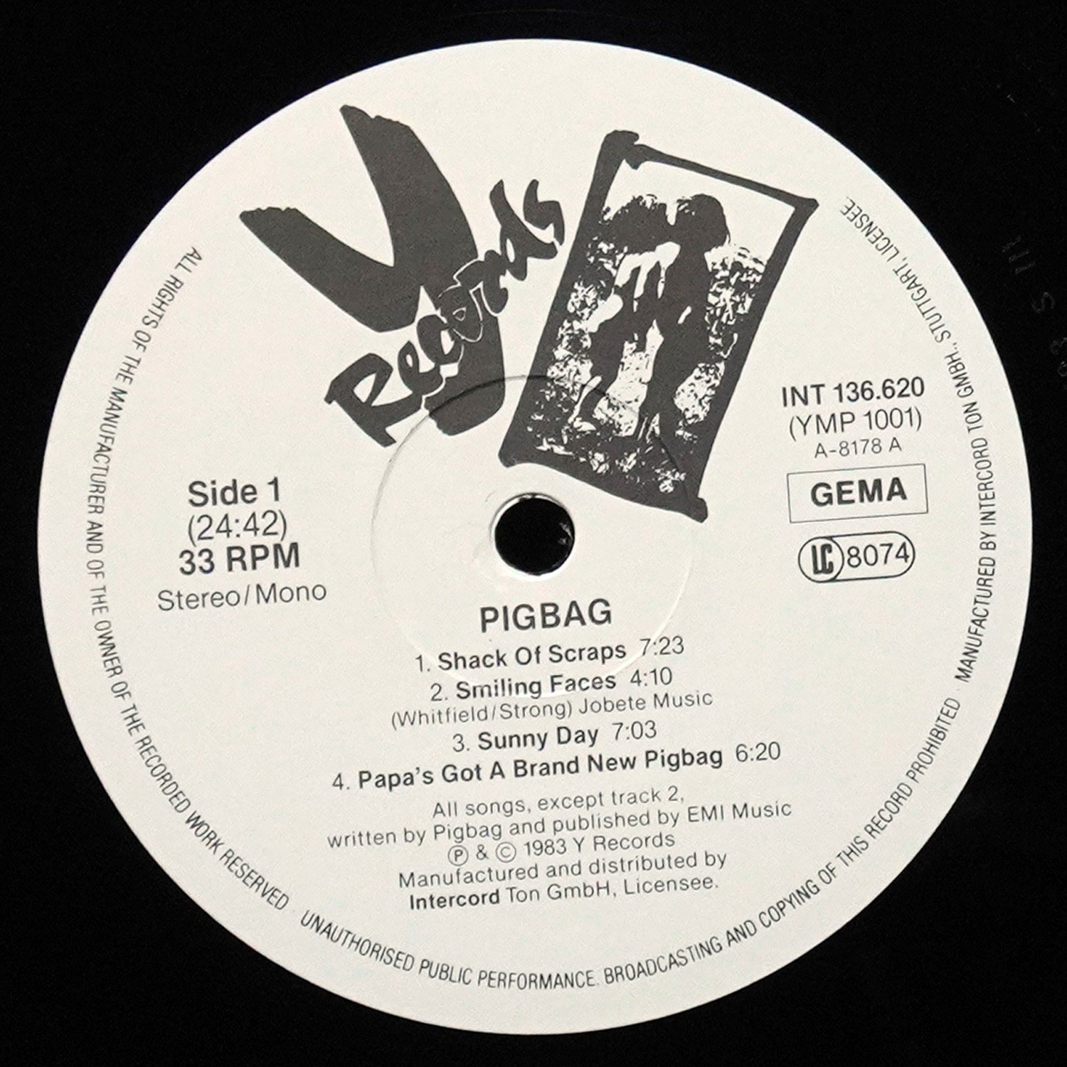 LP Pigbag — Pigbag фото 2