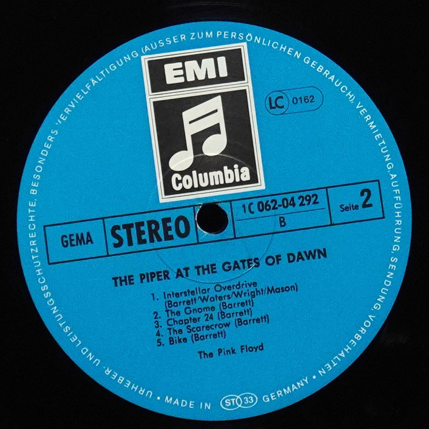 LP Pink Floyd — Piper At The Gates Of Dawn фото 4