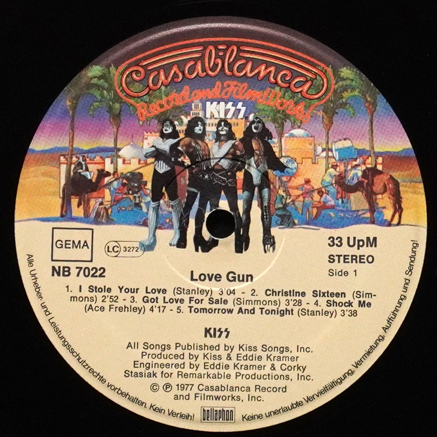 LP Kiss — Love Gun фото 3