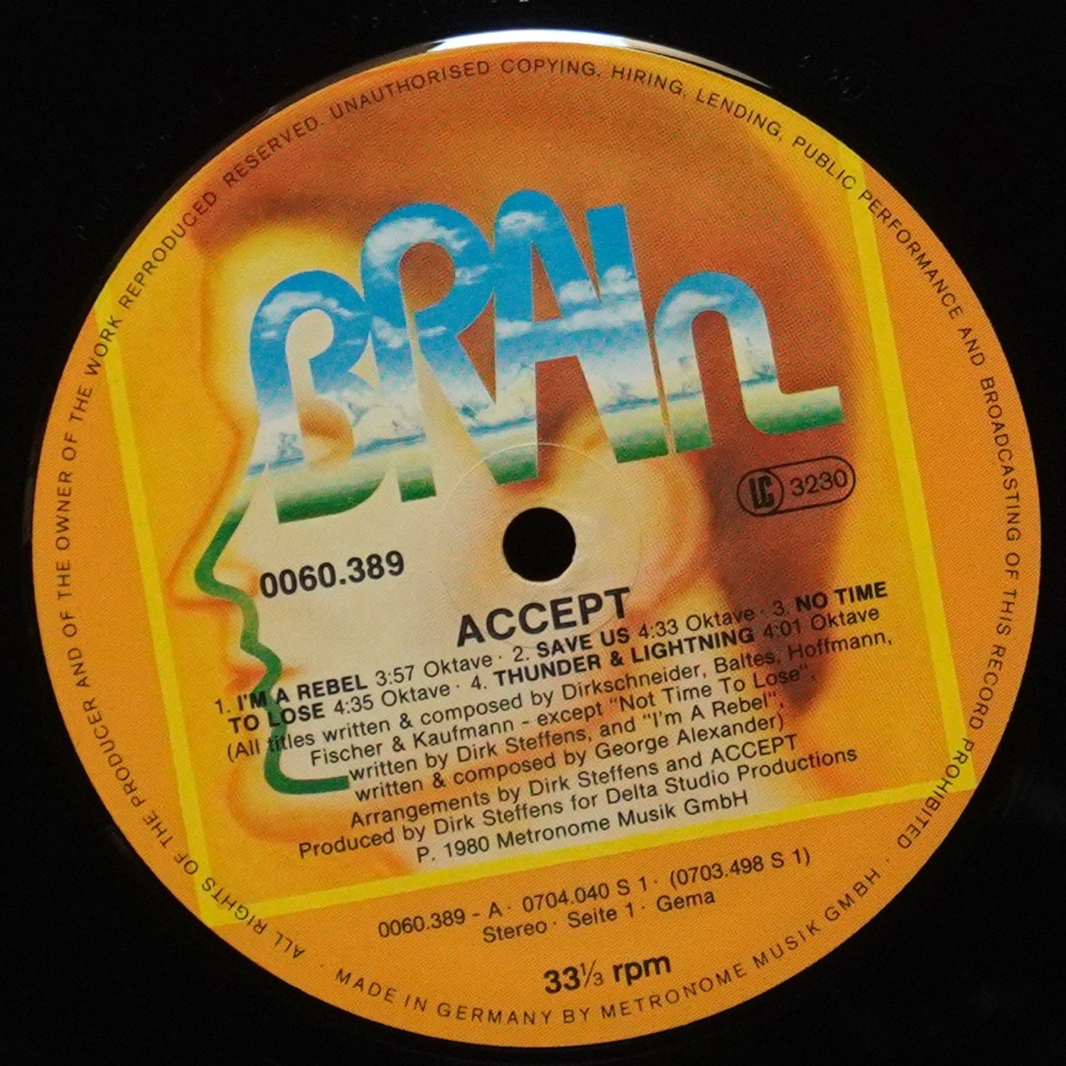 LP Accept — Accept фото 3