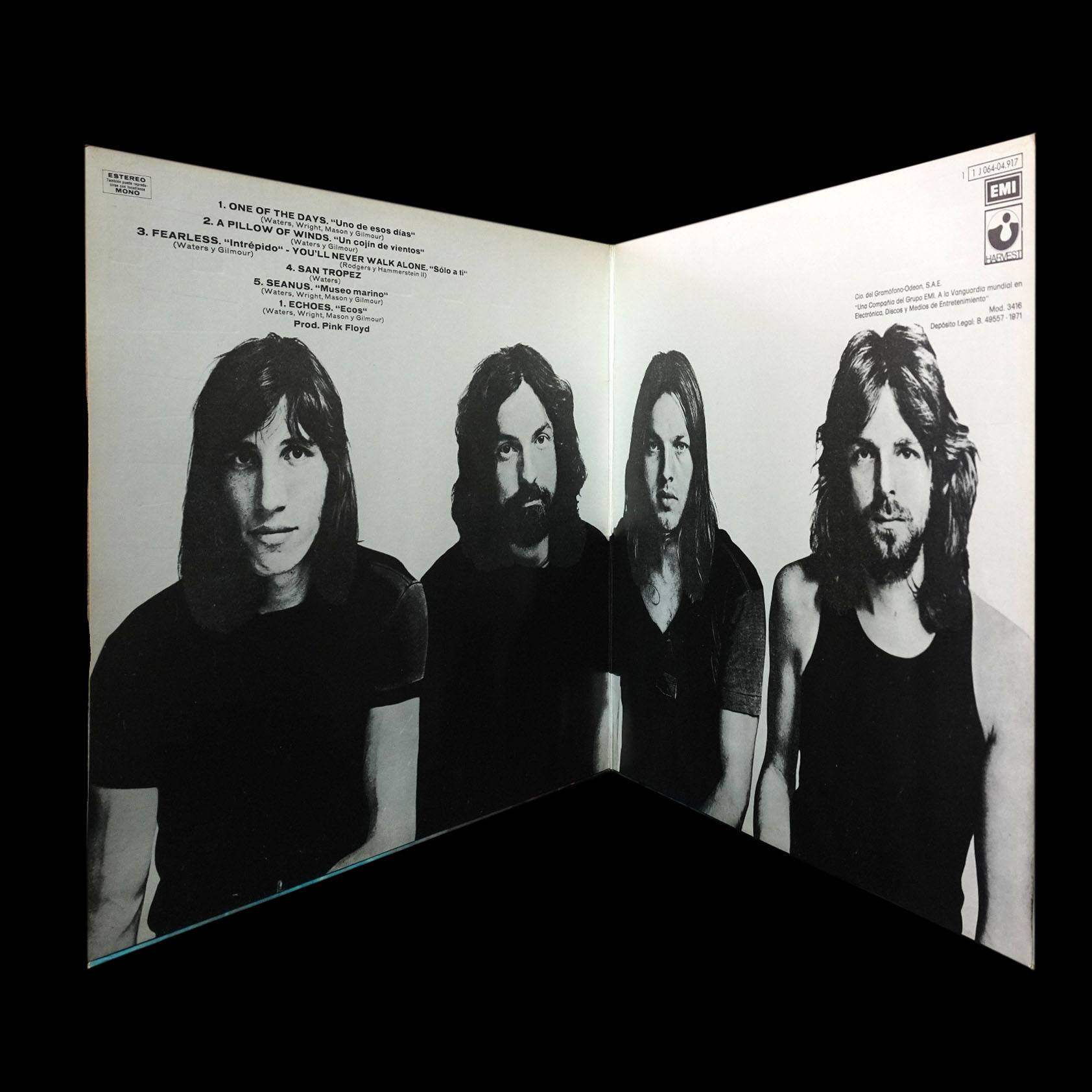 LP Pink Floyd — Meddle фото 3