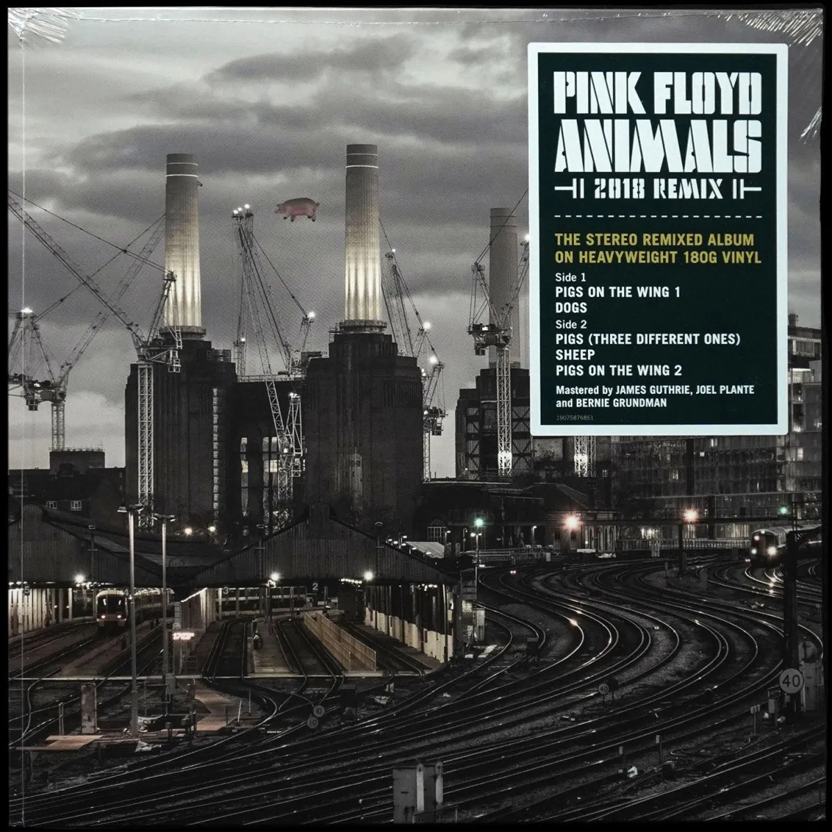 LP Pink Floyd — Animals (2018 Remix) (+ буклет) фото