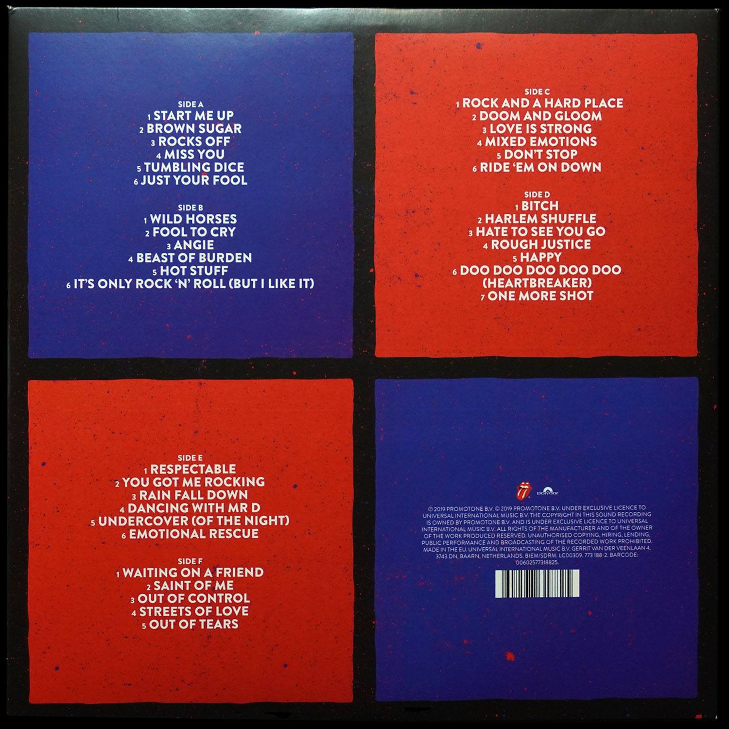 LP Rolling Stones — Honk (3LP) фото 2