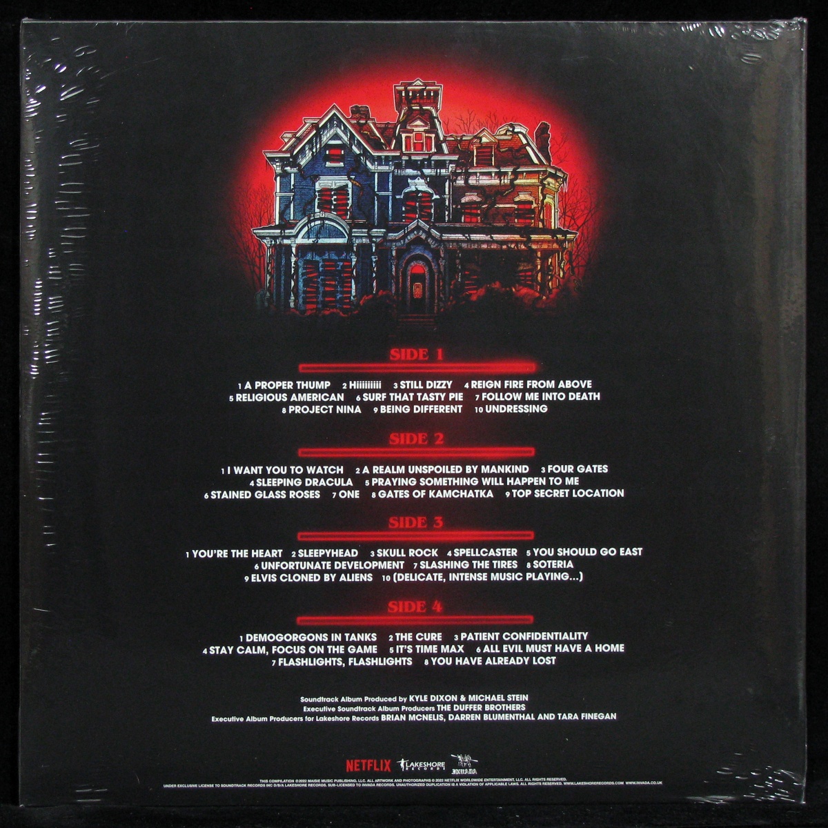 LP V/A — Stranger Things 4 · Volume Two (Original Score From The Netflix Series) (2LP) фото 2