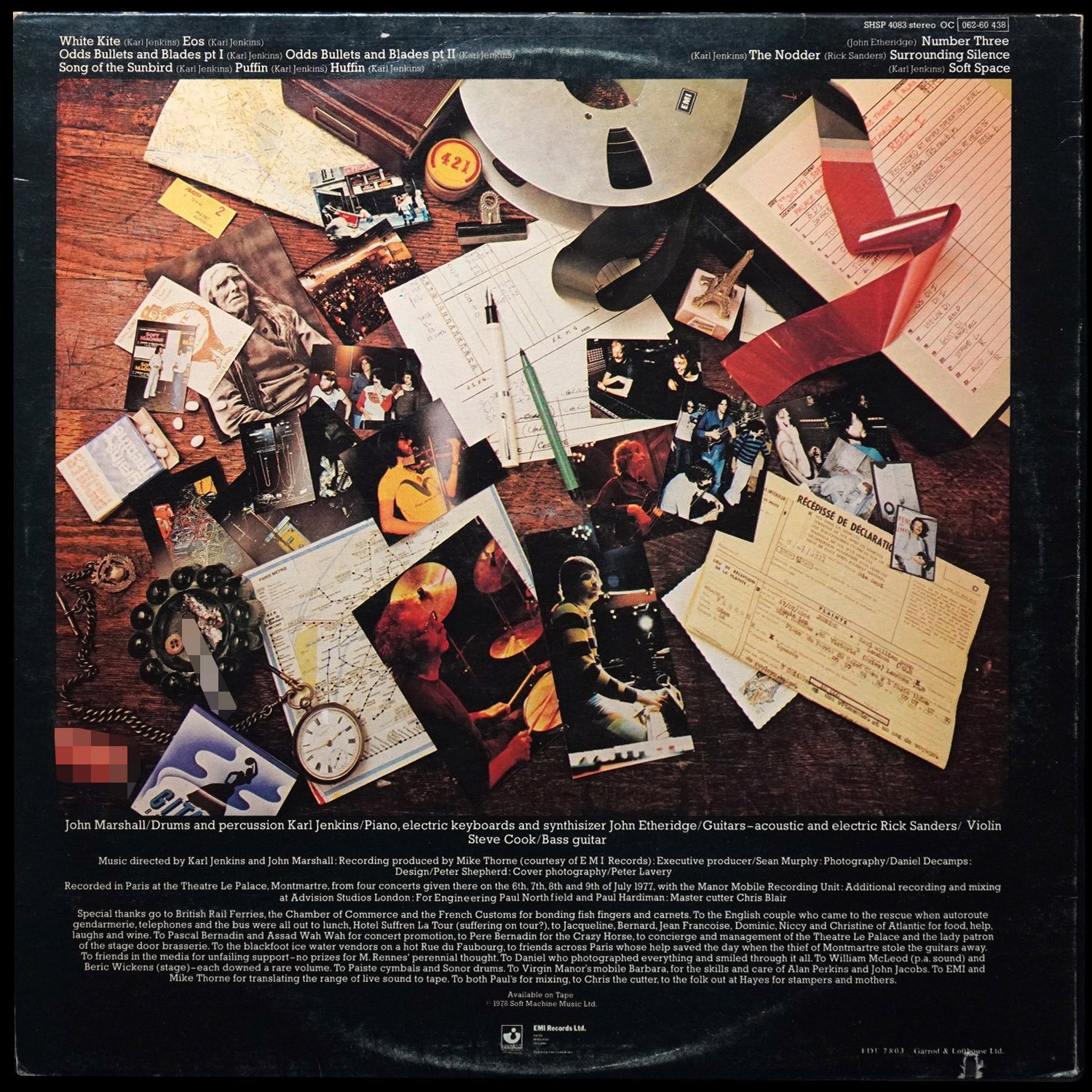 LP Soft Machine — Alive And Well Recorded In Paris фото 2
