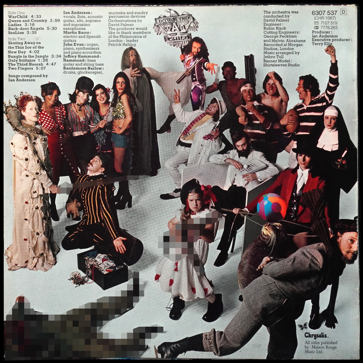 LP Jethro Tull — War Child фото 2