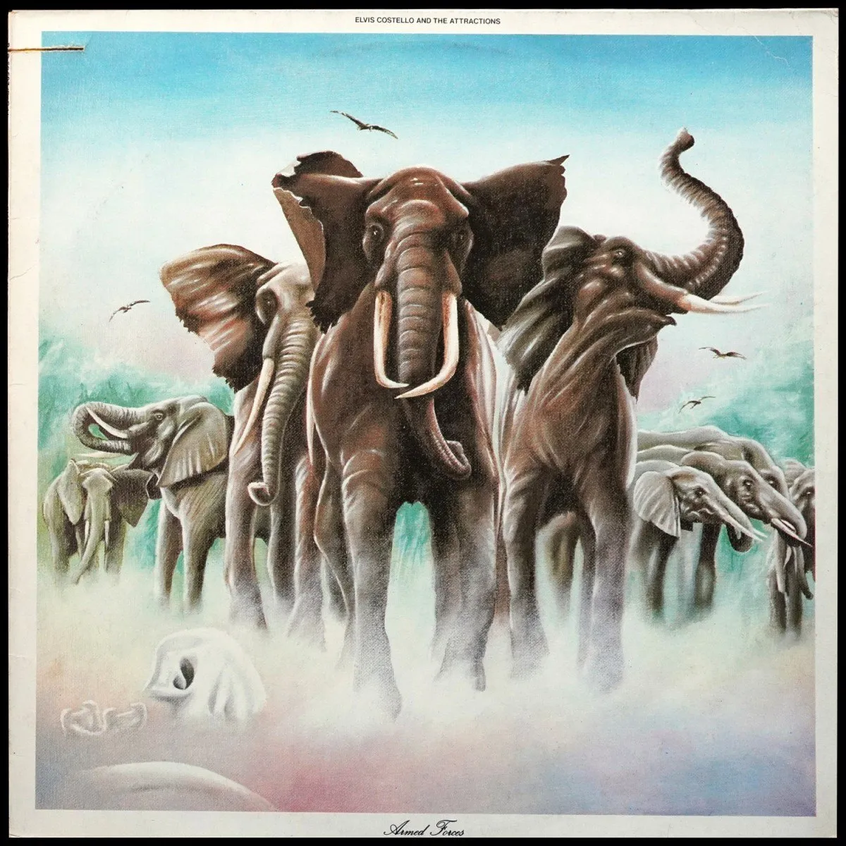 LP Elvis Costello & The Attractions — Armed Forces фото