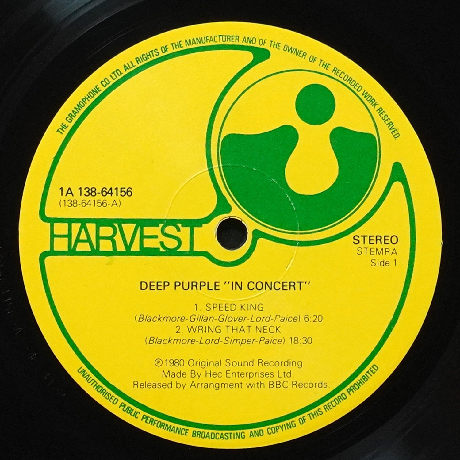 LP Deep Purple — In Concert (2LP) фото 3