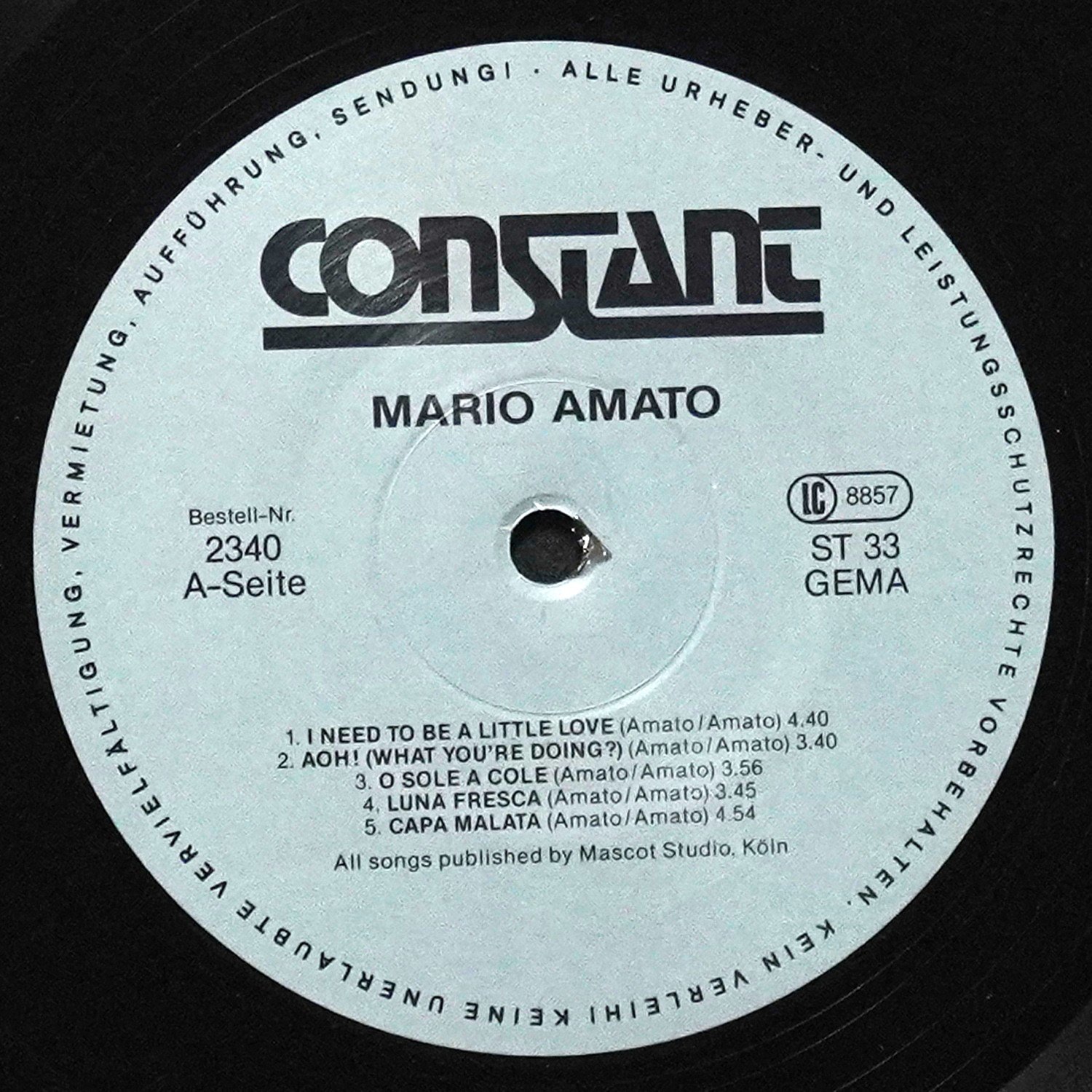 LP Mario Amato — Oh!... фото 2