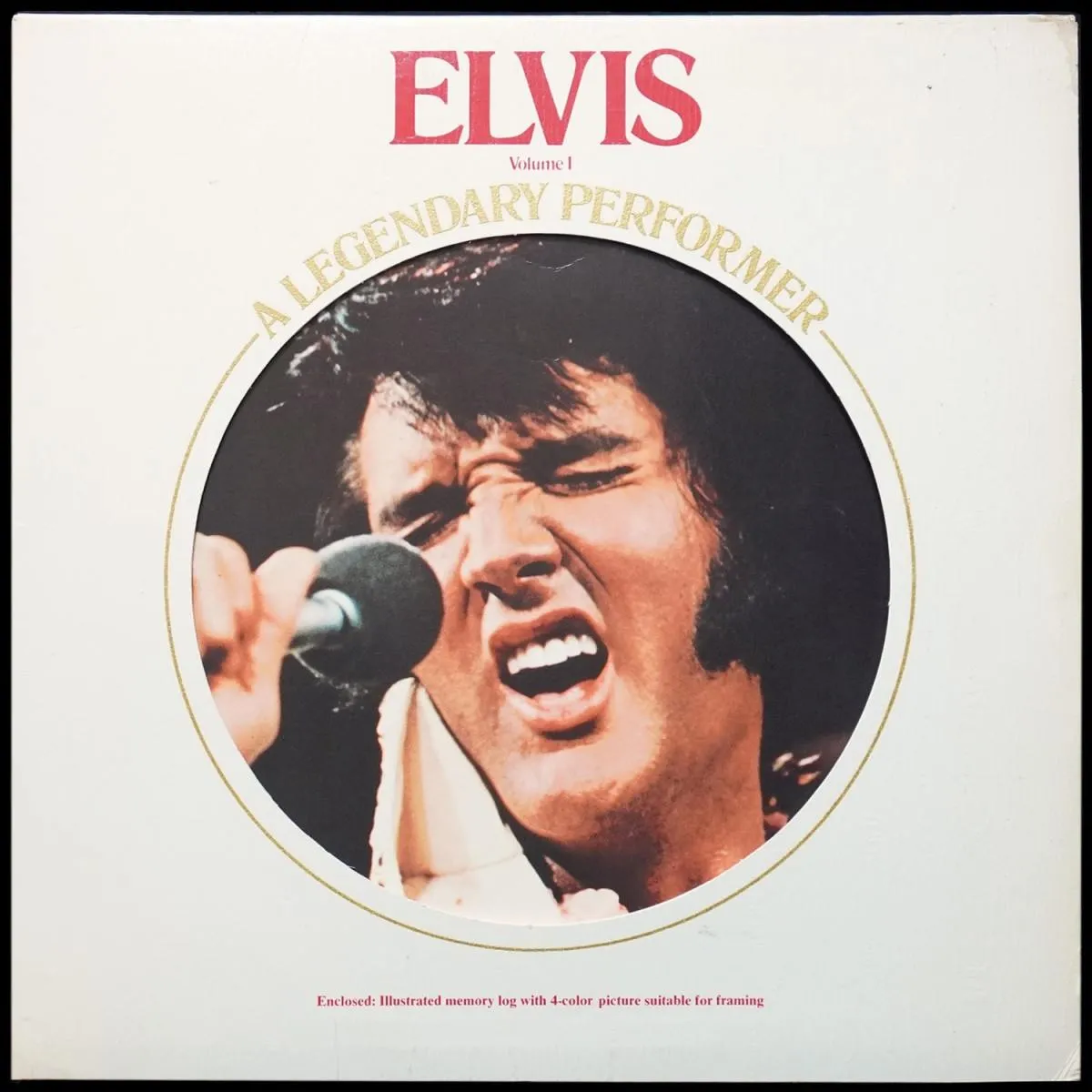 LP Elvis Presley — A Legendary Performer Vol.1 (+ буклет) фото