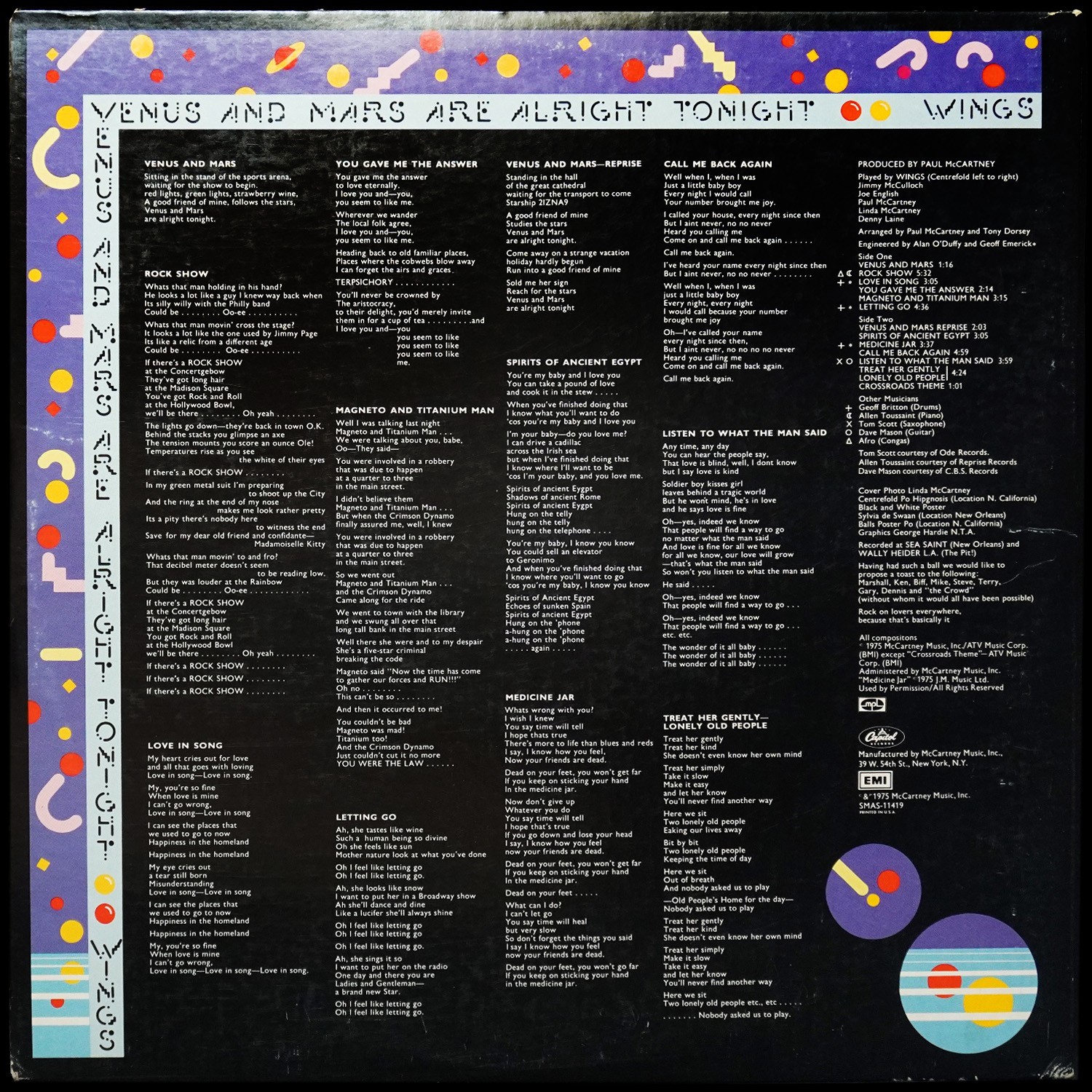 LP Wings — Venus And Mars фото 2