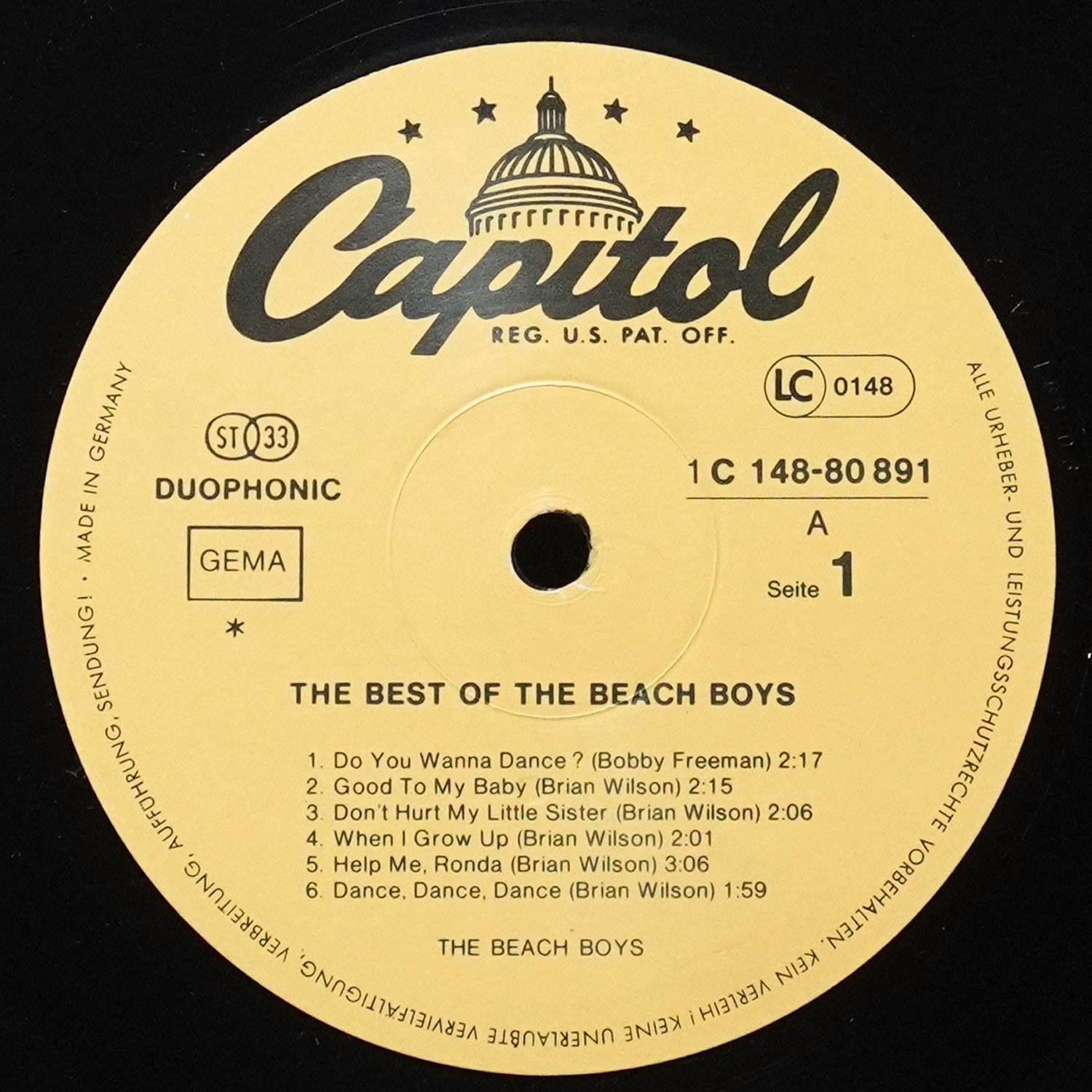 LP Beach Boys — Best Of The Beach Boys (2LP) фото 2