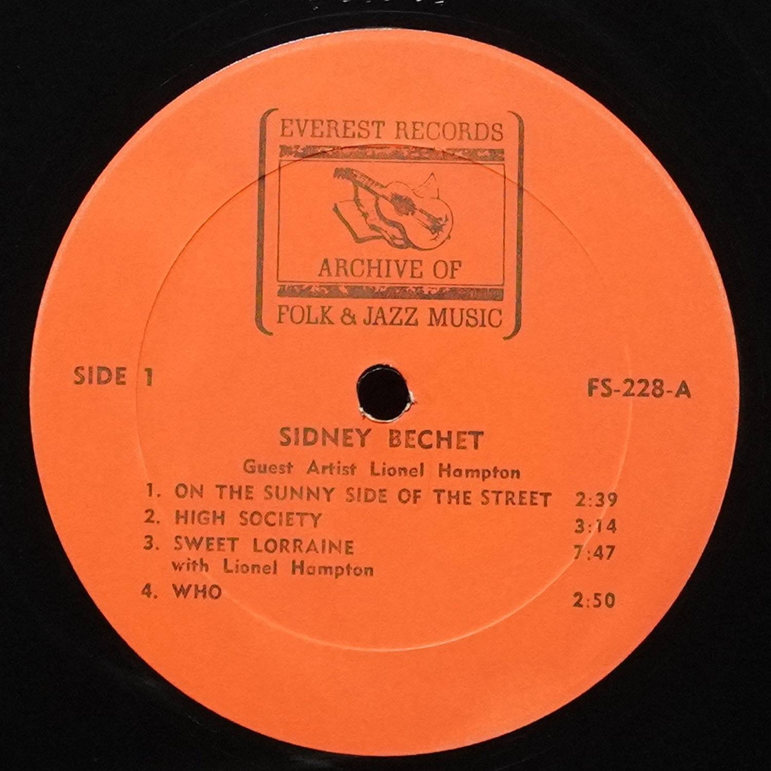 LP Sidney Bechet — Sidney Bechet фото 3