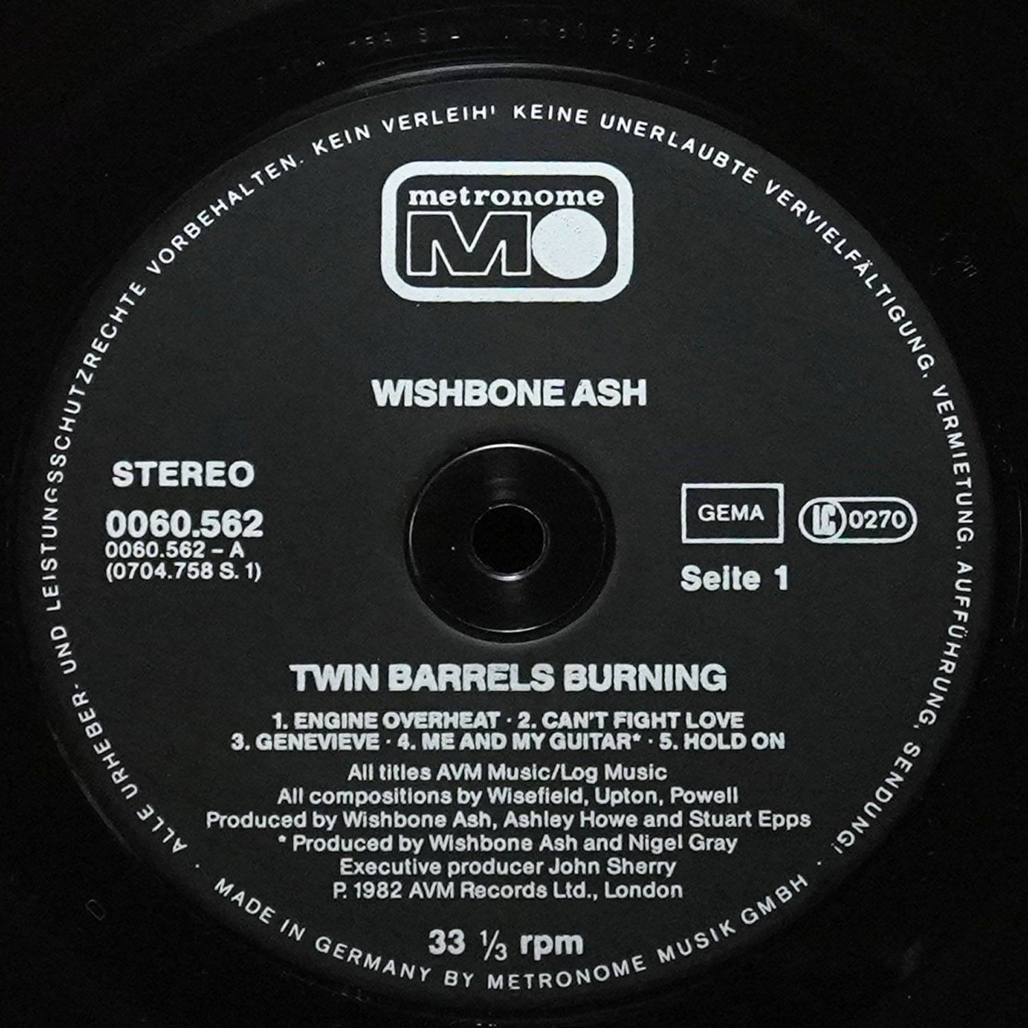 LP Wishbone Ash — Twin Barrels Burning фото 3