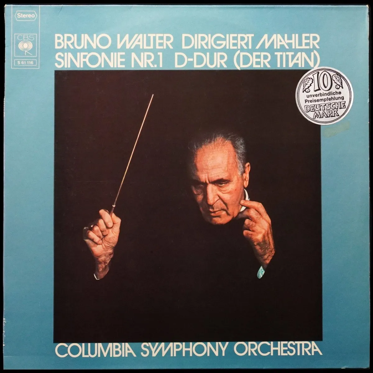 LP Gustav Mahler — Bruno Walter: Sinfonie Nr.1 In D-Dur (Der Titan) фото