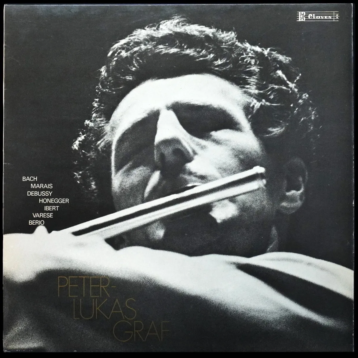 LP Peter-Lukas Graf — Bach; Marais; Debussy; Honegger; Ibert; Varese; Berio: Spielt Werke Fur Soloflote фото