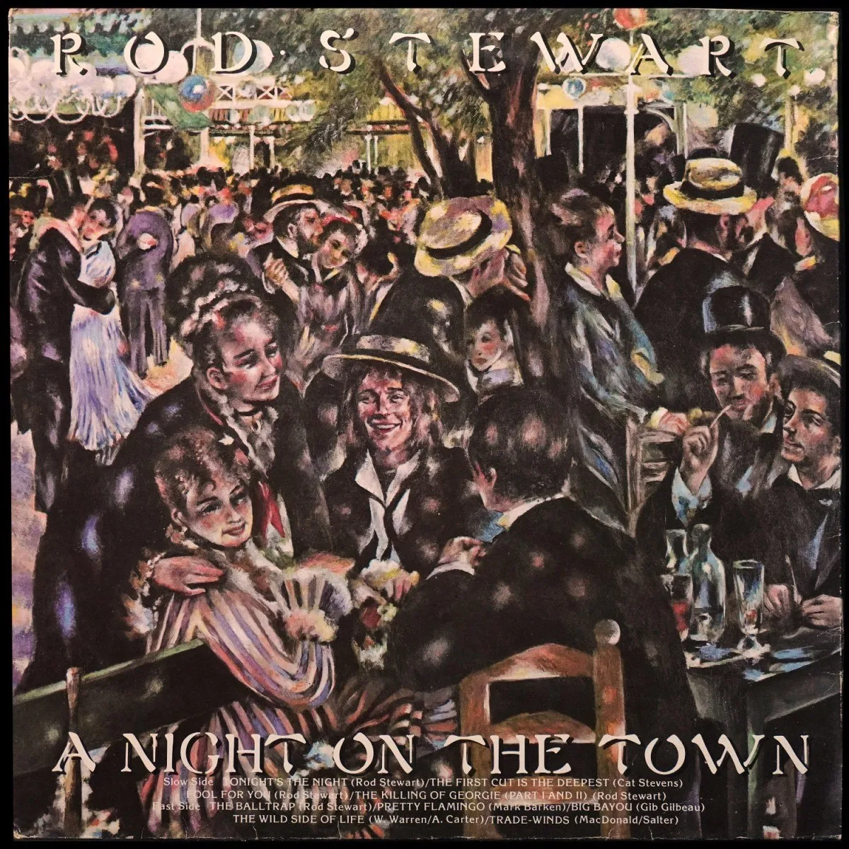 LP Rod Stewart — A Night On The Town фото