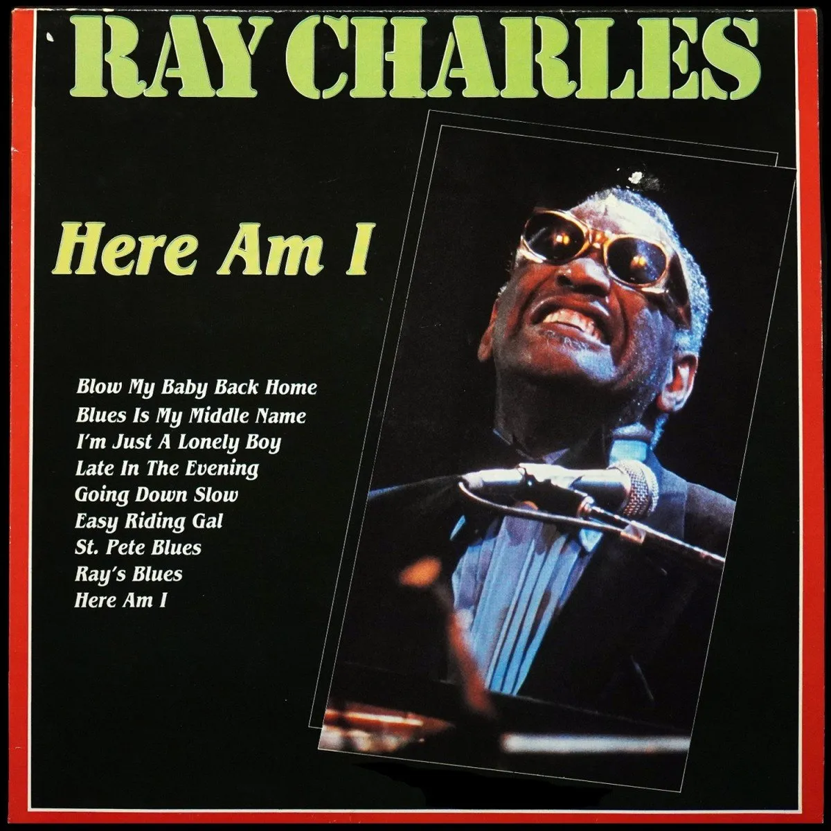 LP Ray Charles — Here Am I фото