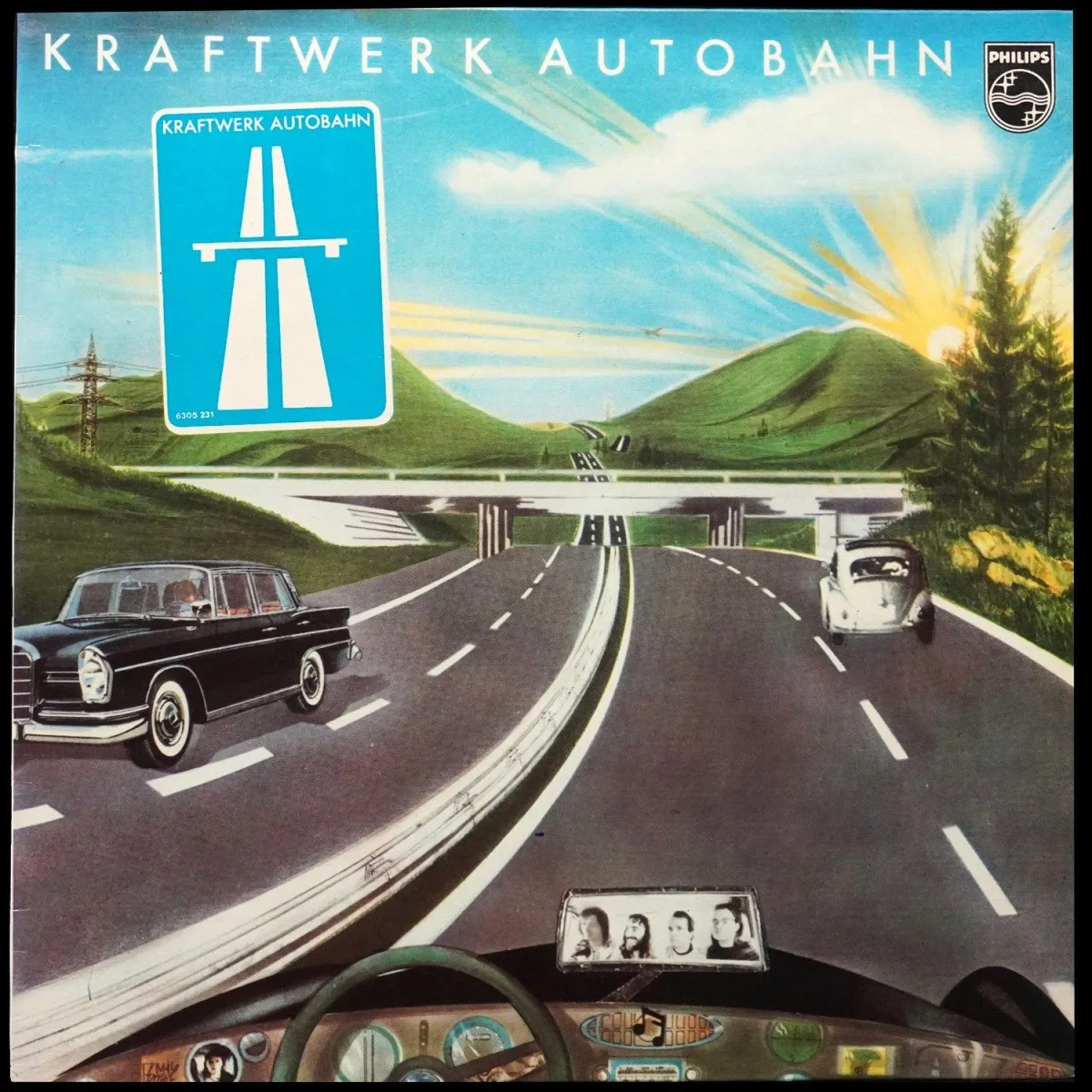 LP Kraftwerk — Autobahn фото