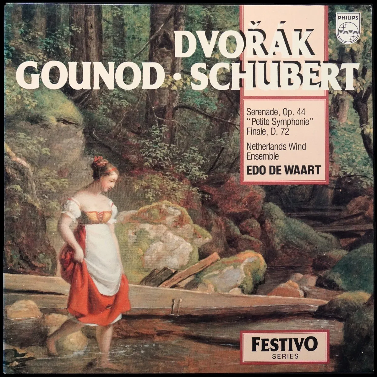 LP Edo De Waart — Dvorak; Gounod; Schubert: Serenade, Op. 44 / 'Petite Symphonie' / Minuet And Finale, D. 72 фото