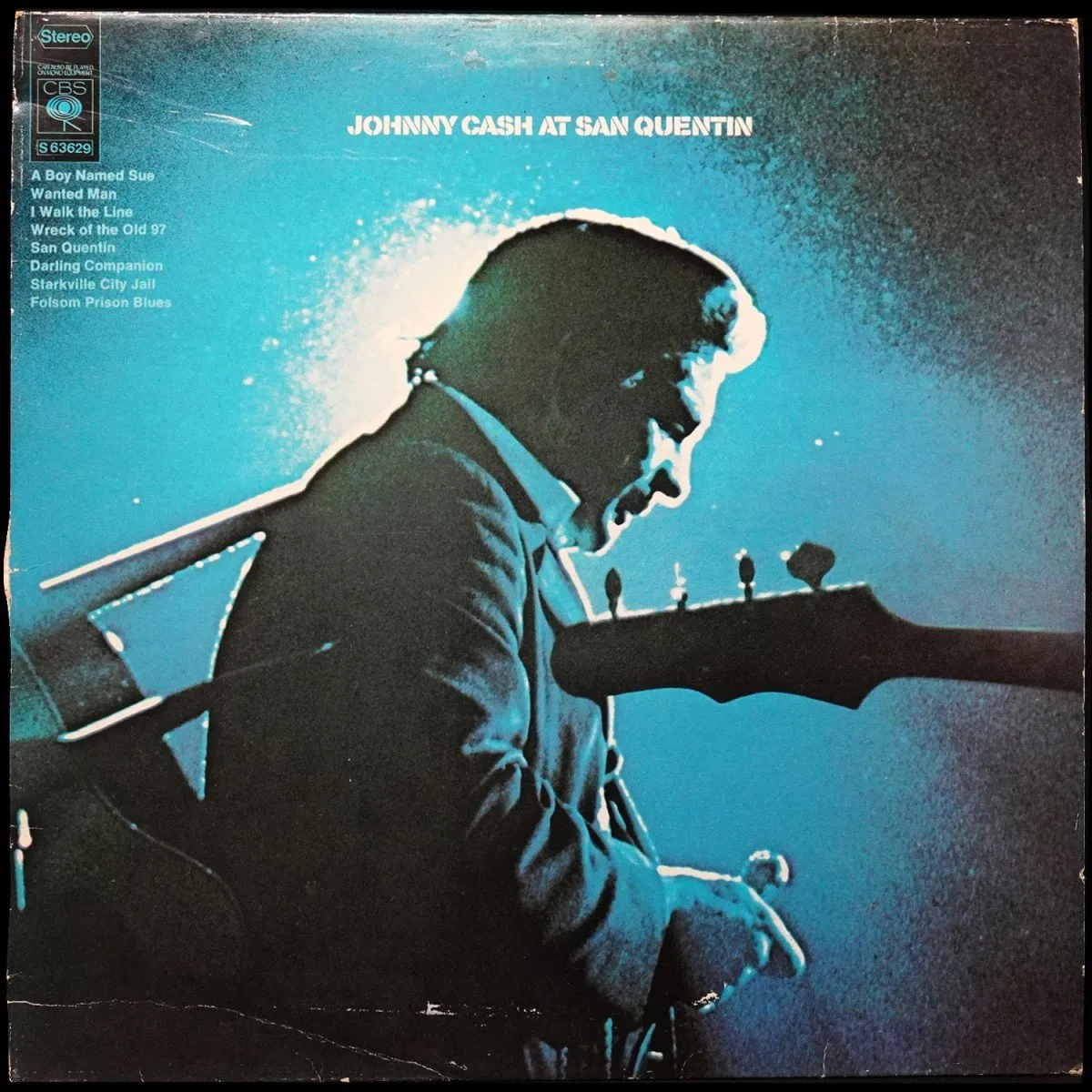 LP Johnny Cash — Johnny Cash At San Quentin фото
