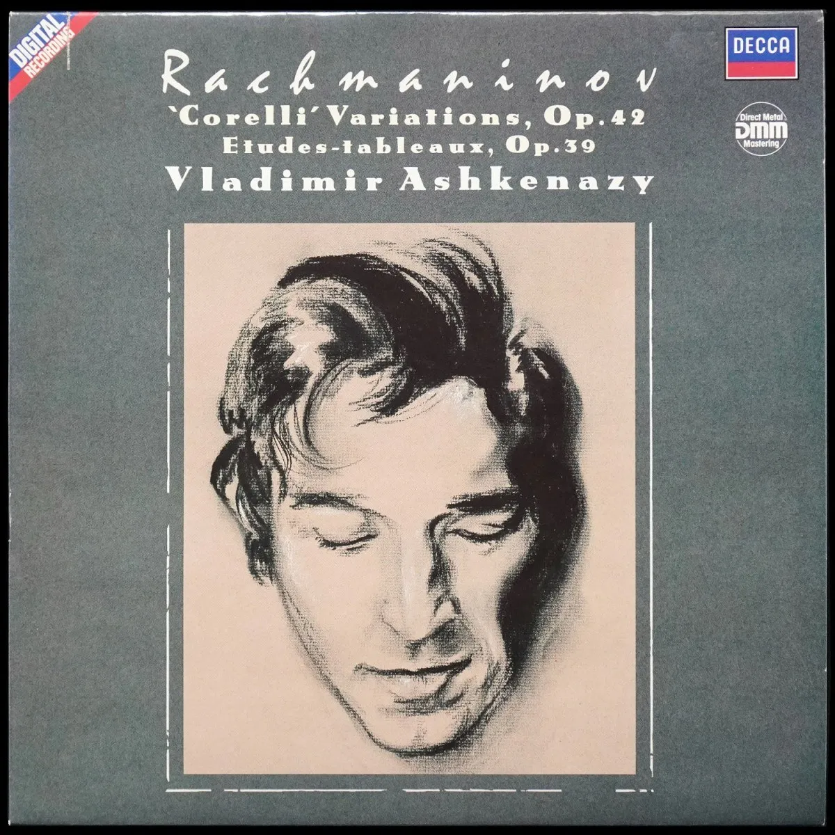 LP Vladimir Ashkenazy — Rachmaninov: 'Corelli' Variations Op. 42, Etudes Tableaux Op. 39 фото