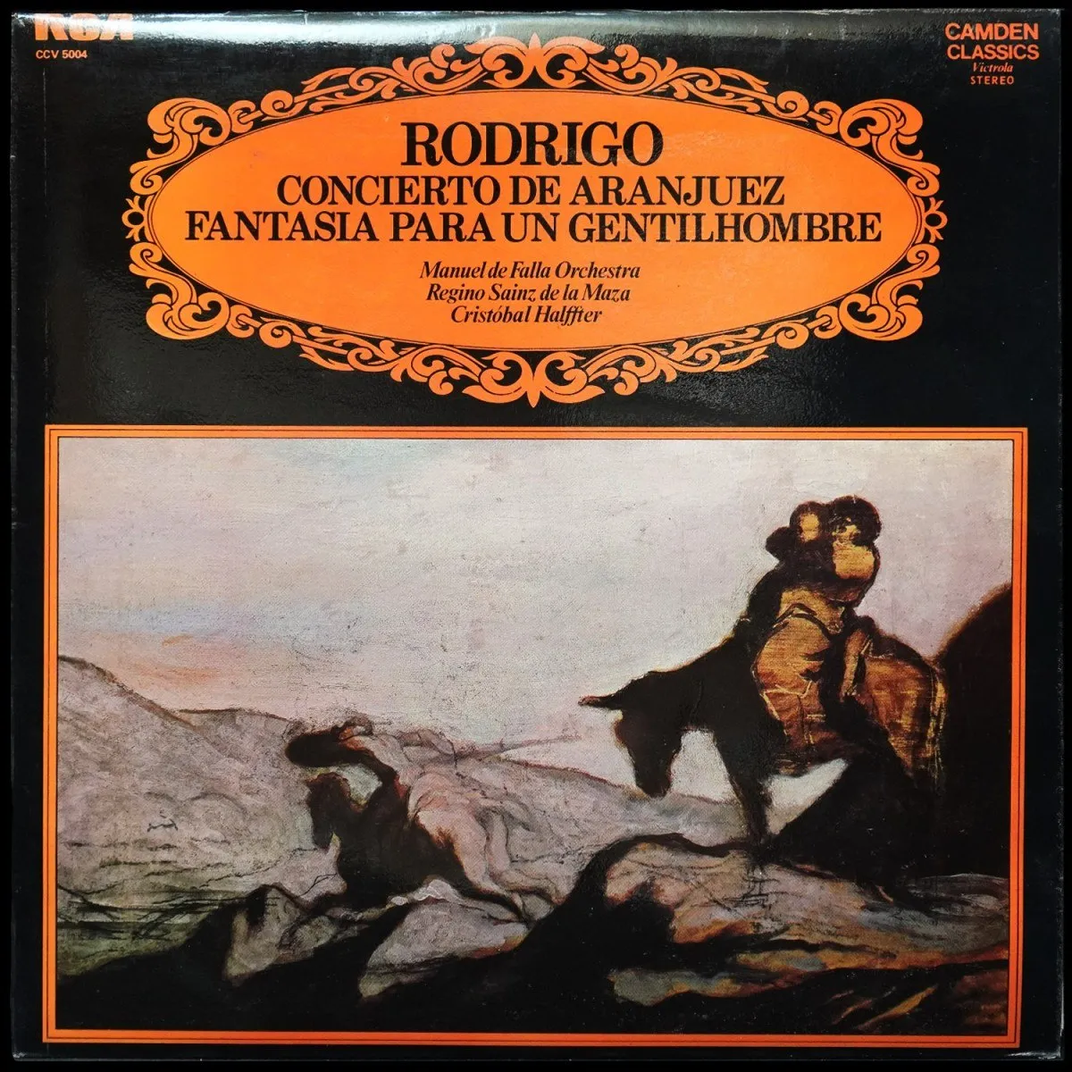 LP Cristobal Halffter — Rodrigo: Concierto De Aranjuez / Fantasia Para Un Gentilhombre фото