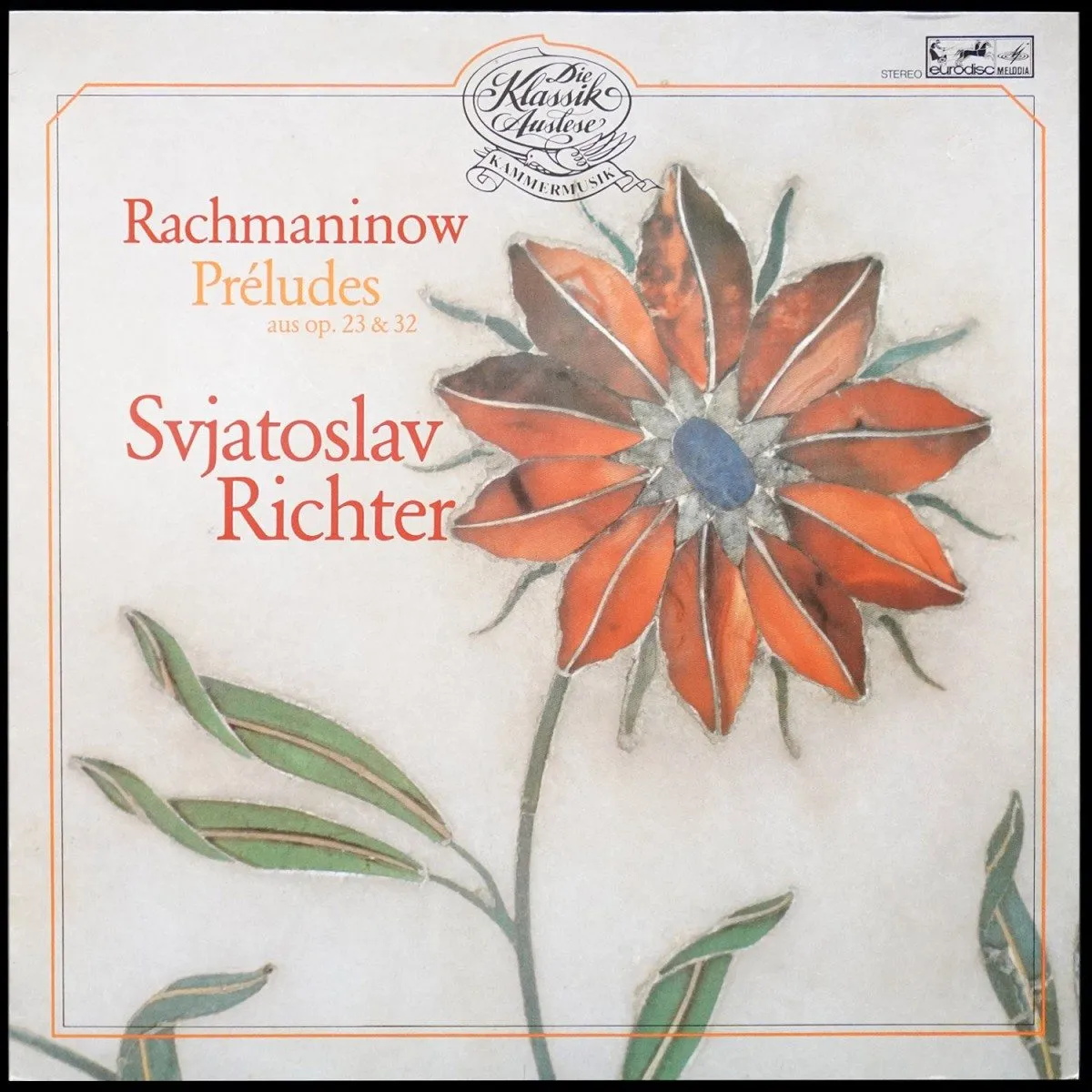 LP Sviatoslav Richter — Rachmaninow: Preludes Aus Op. 23 & Op. 32 фото